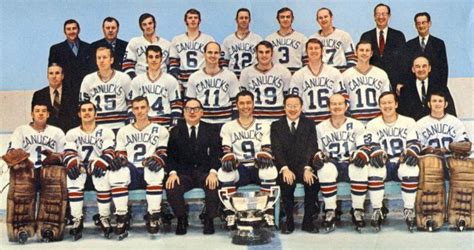 1970 vancouver canucks roster
